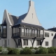 3D Architectural Animation Of A Mansion Exterior