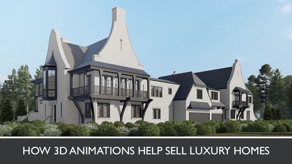 3D Animated Walkthrough Of A Rural Mansion
