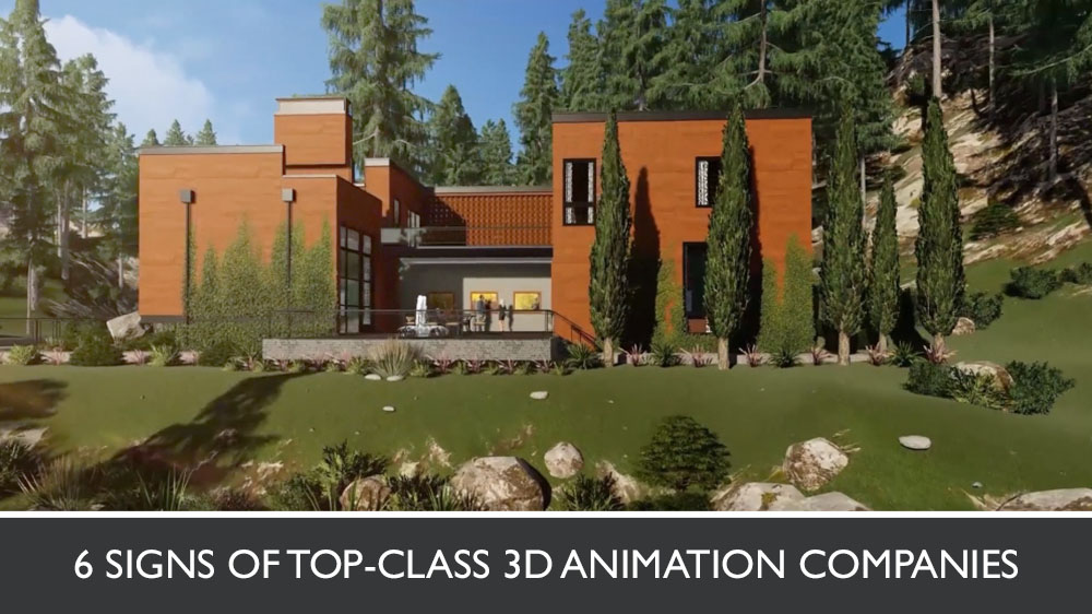 3D Animated Walkthrough of a Mountain House