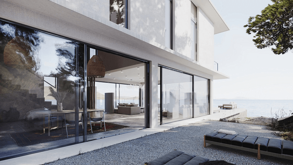 High-Quality CGI of a Modern Villa